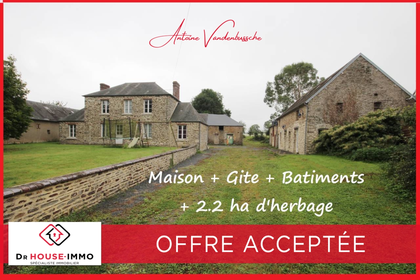 Photo 1 : Vente Maison 8 pièces Cormolain 173 m²