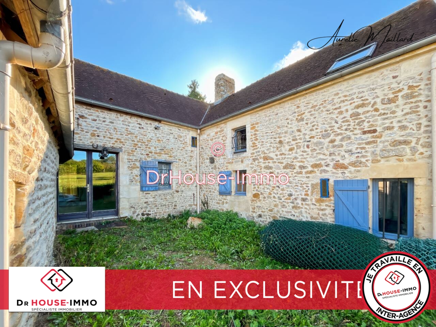 Photo 1 : Vente Maison 5 pièces Cesny-Bois-Halbout 150 m²