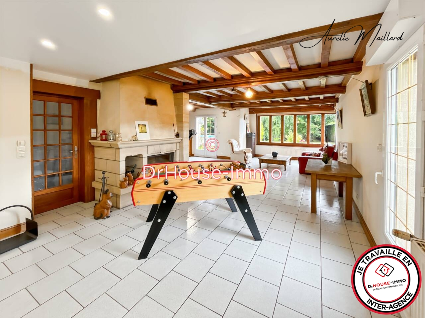 Photo 2 : Vente Maison 7 pièces Bretteville-sur-Laize 194 m²