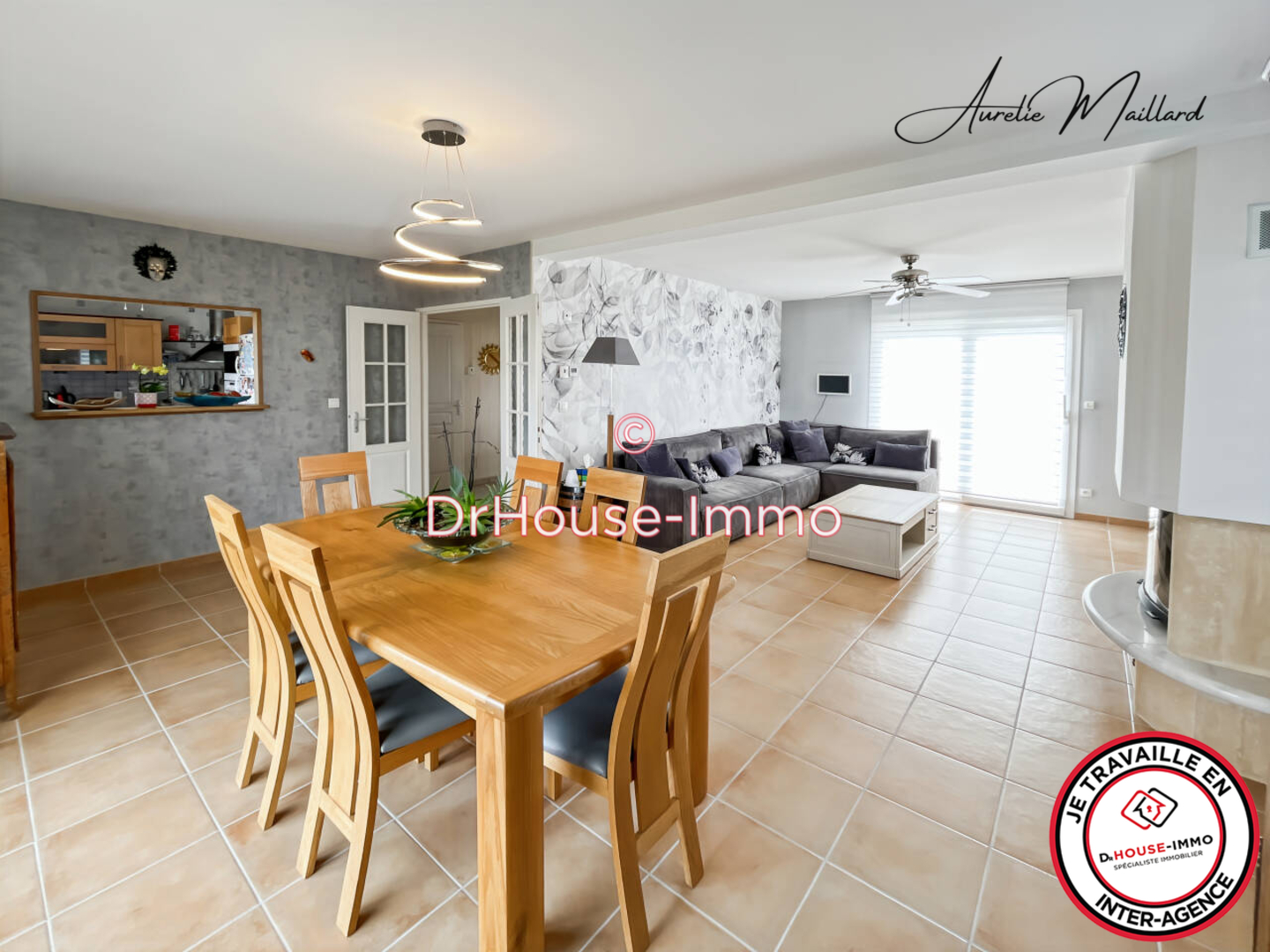 Photo 3 : Vente Maison 6 pièces Bretteville-sur-Laize 140 m²