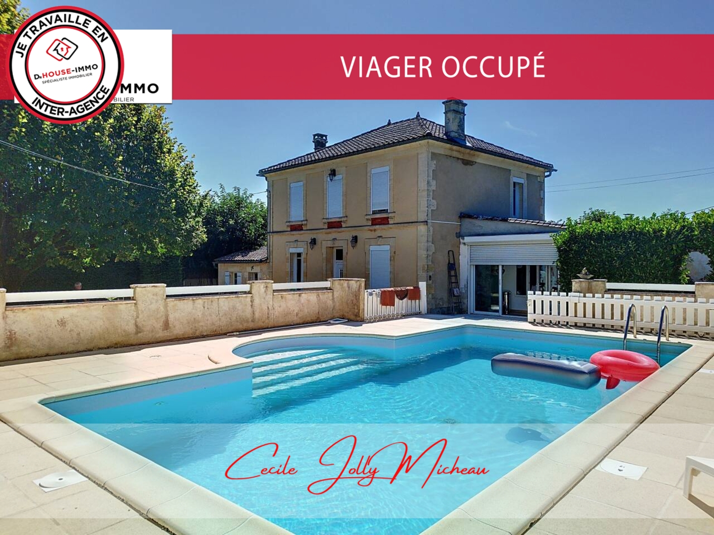 Photo 1 : Vente Maison 4 pièces Saint-Caprais-de-Blaye 129 m²