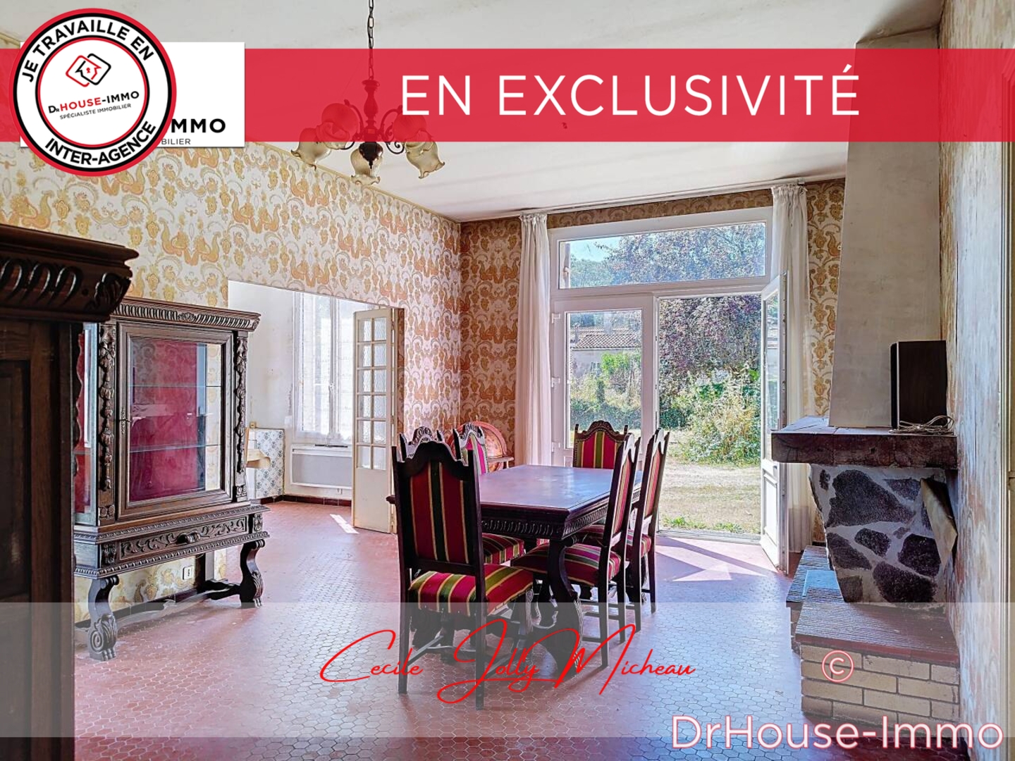 Photo 1 : Vente Maison 6 pièces Samonac 117 m²