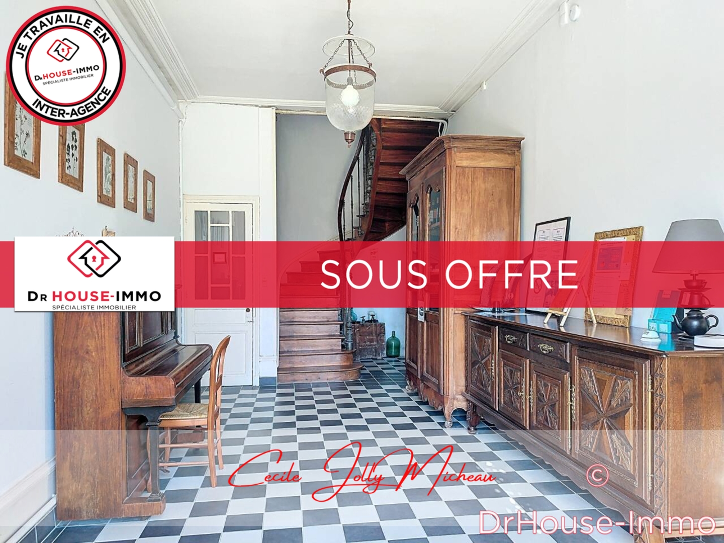 Photo 2 : Vente Maison 11 pièces Semillac 410 m²