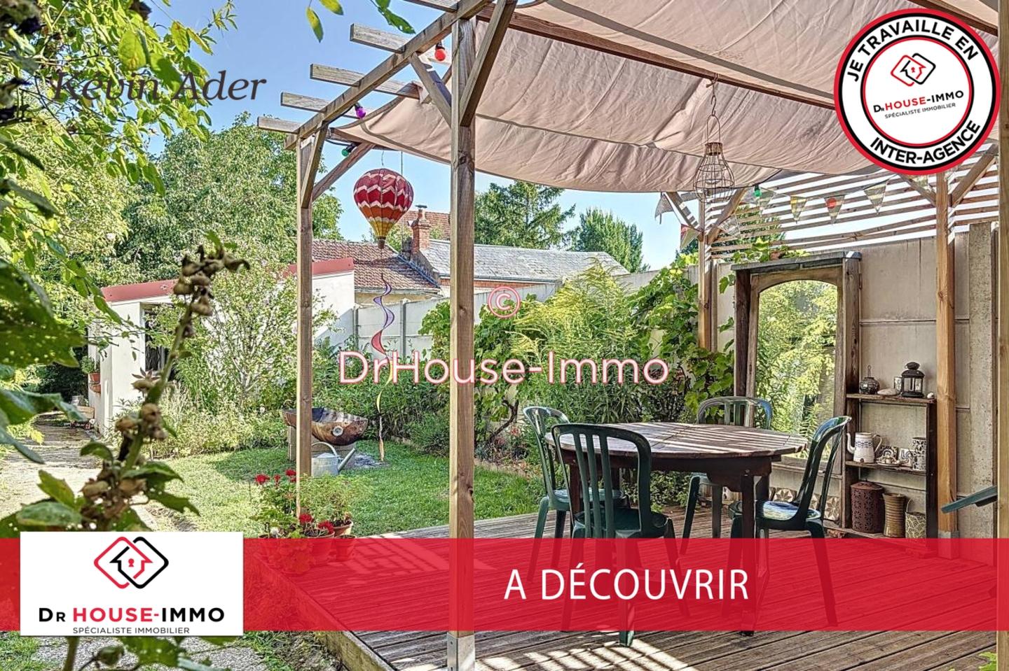 Photo 1 : Vente Maison 3 pièces Saint-Pryvé-Saint-Mesmin 50 m²