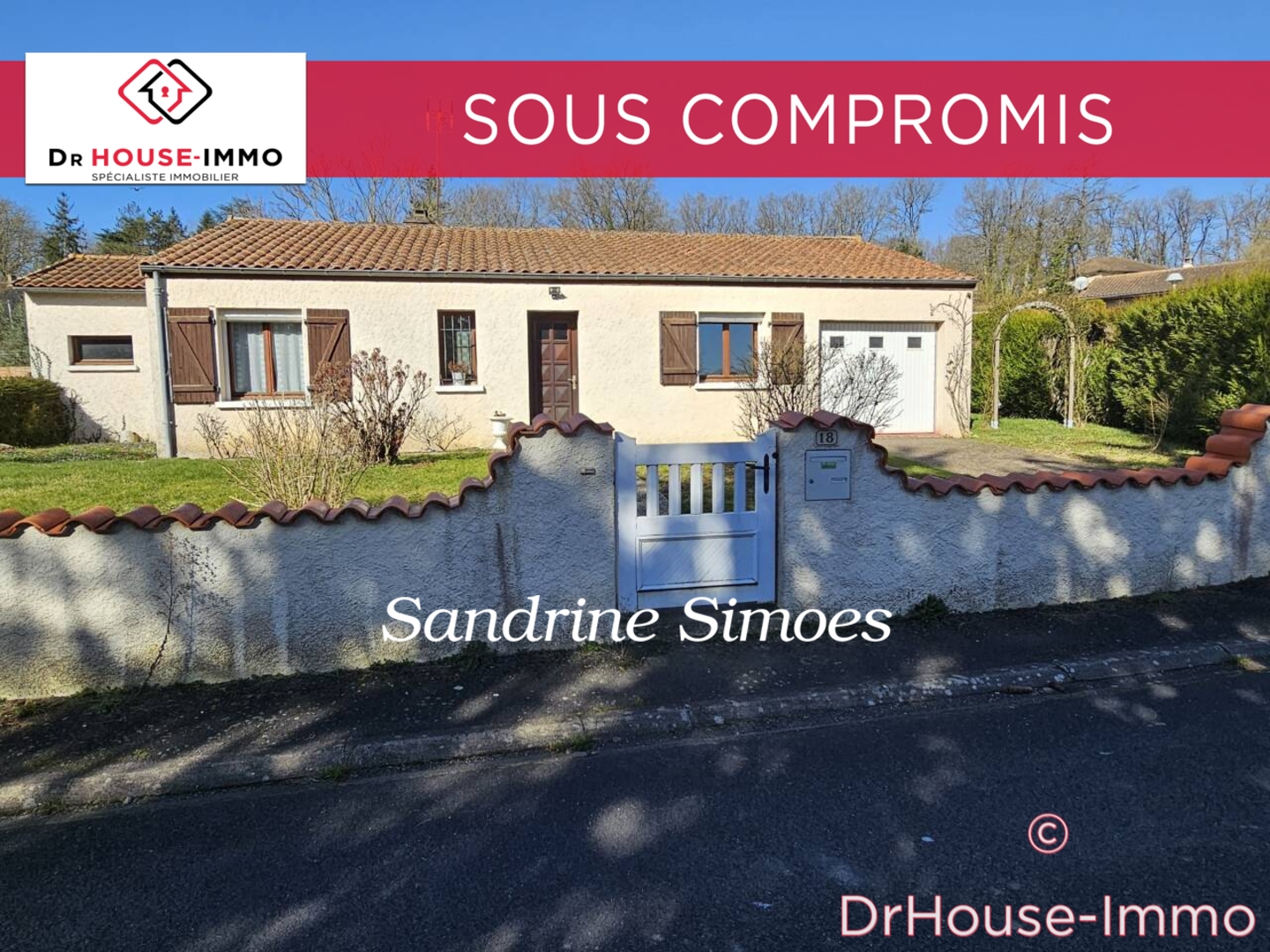 Photo 1 : Vente Maison 3 pièces Saint-Savin 75 m²