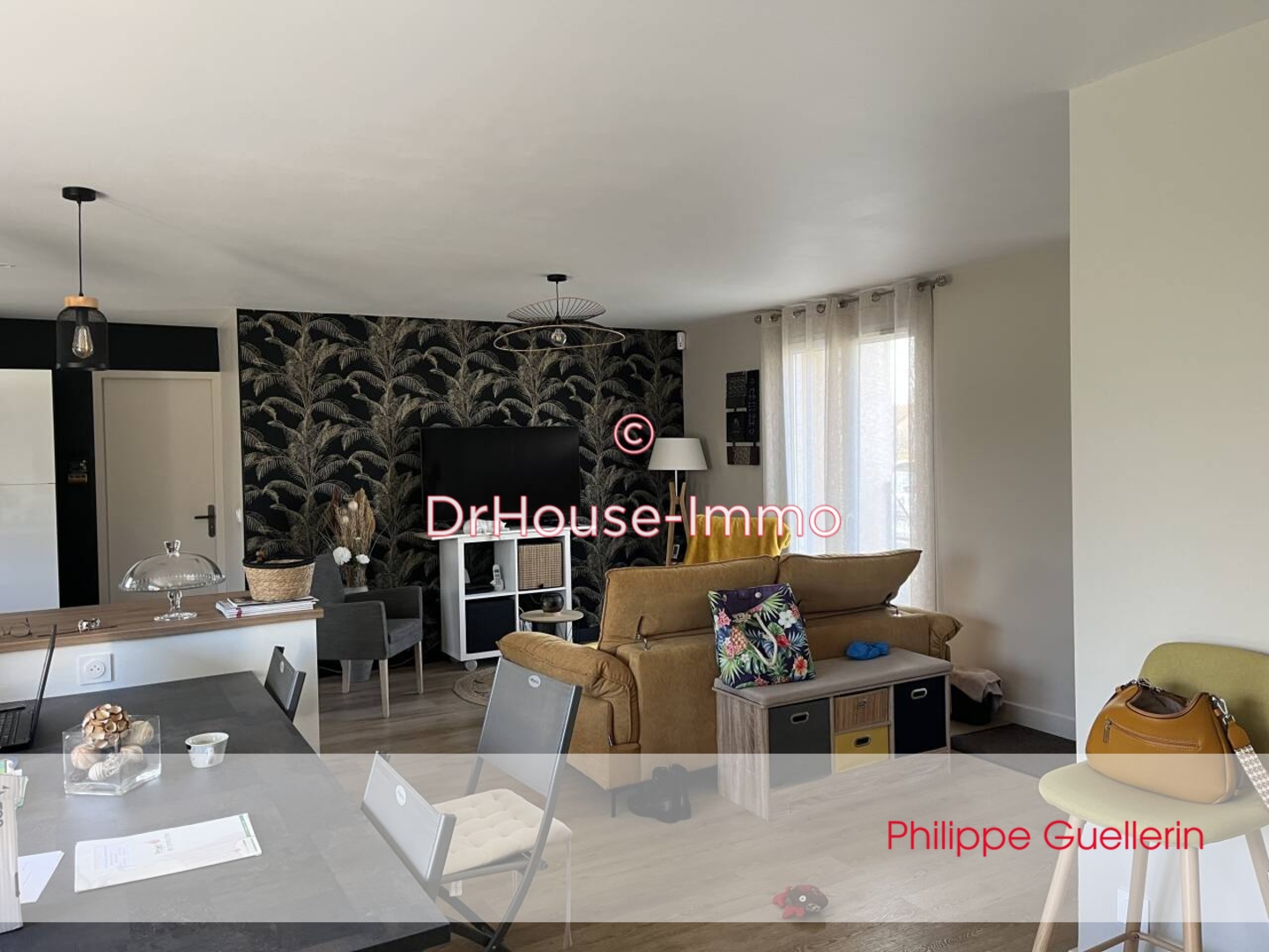 Photo 2 : Vente Maison 5 pièces Saint Martin la Pallu 90 m²