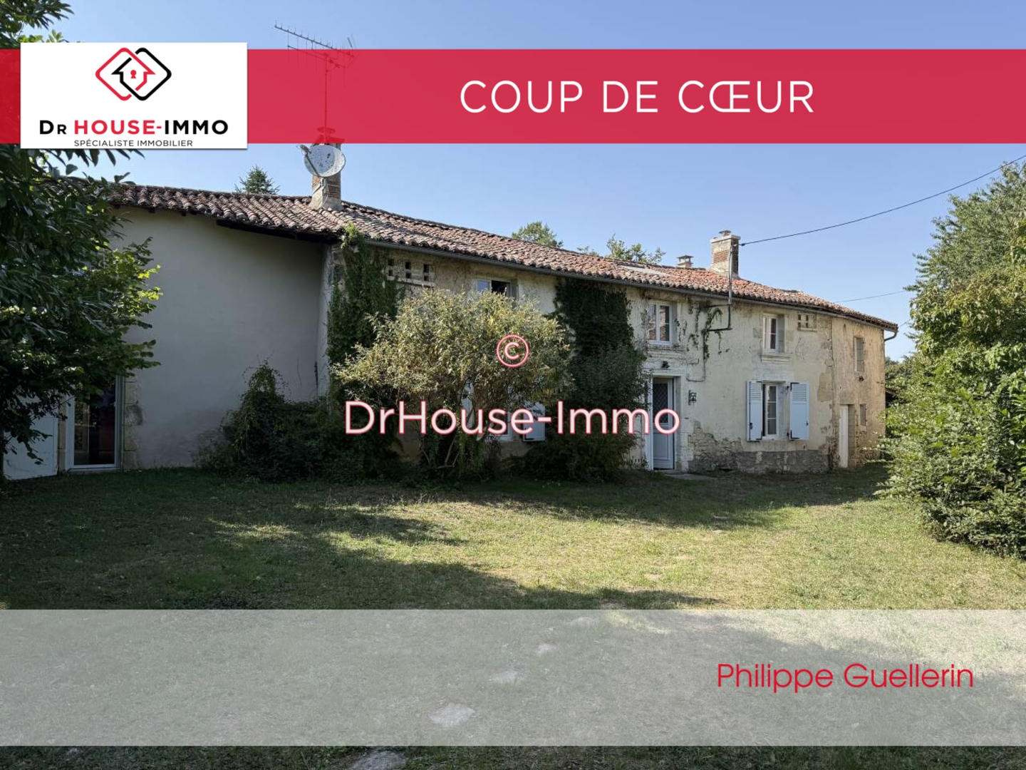 Photo 1 : Vente Maison 6 pièces Ayron 207 m²