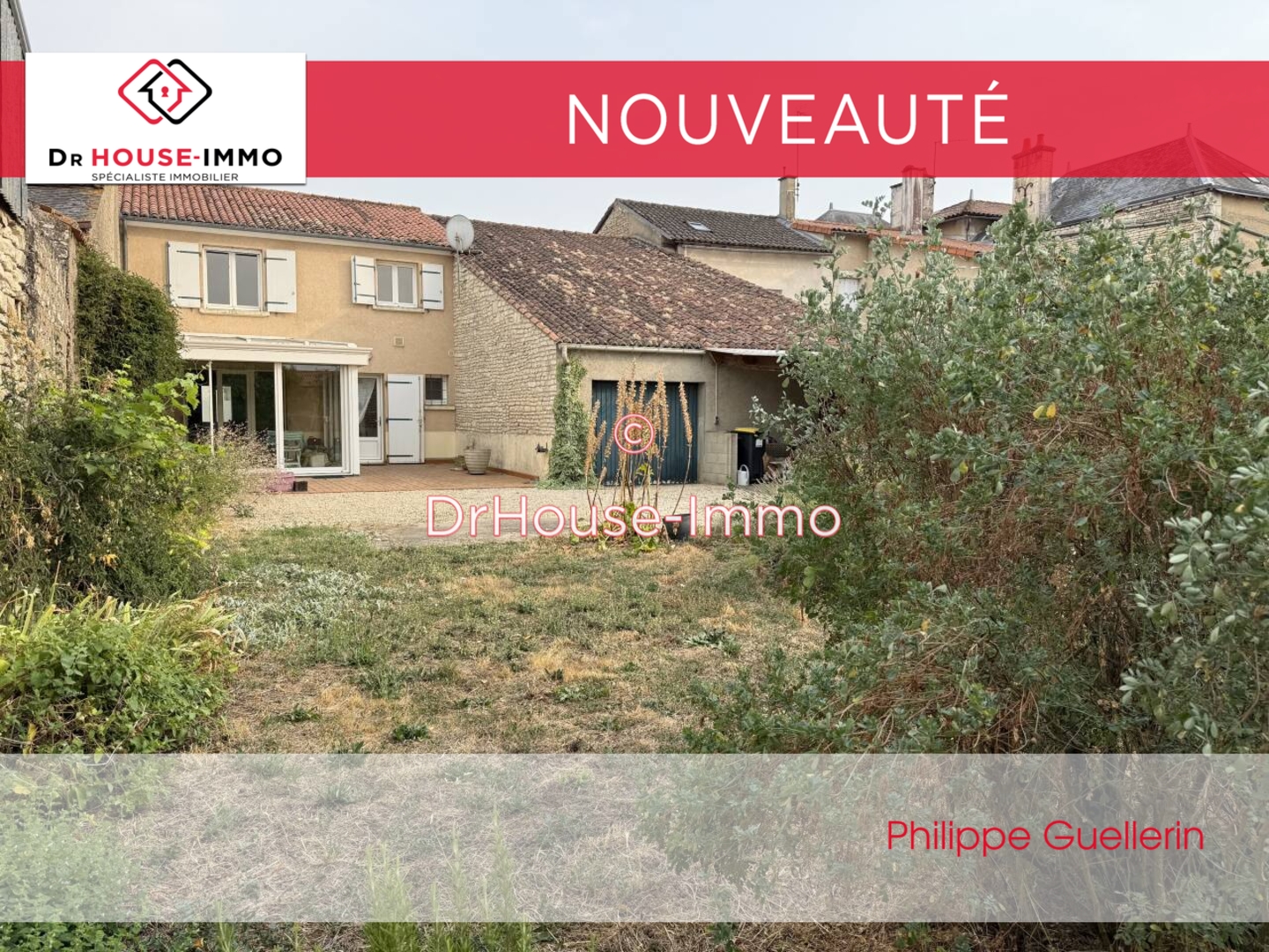 Photo 1 : Vente Maison 5 pièces Neuville-de-Poitou 115 m²