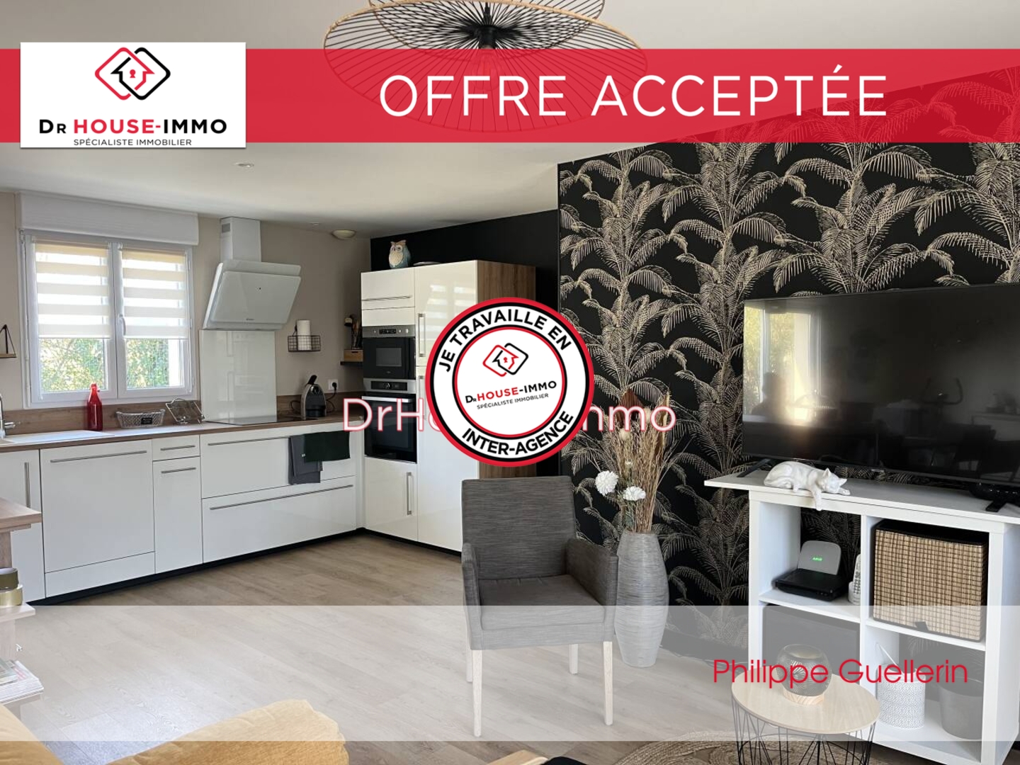 Photo 3 : Vente Maison 5 pièces Saint Martin la Pallu 90 m²