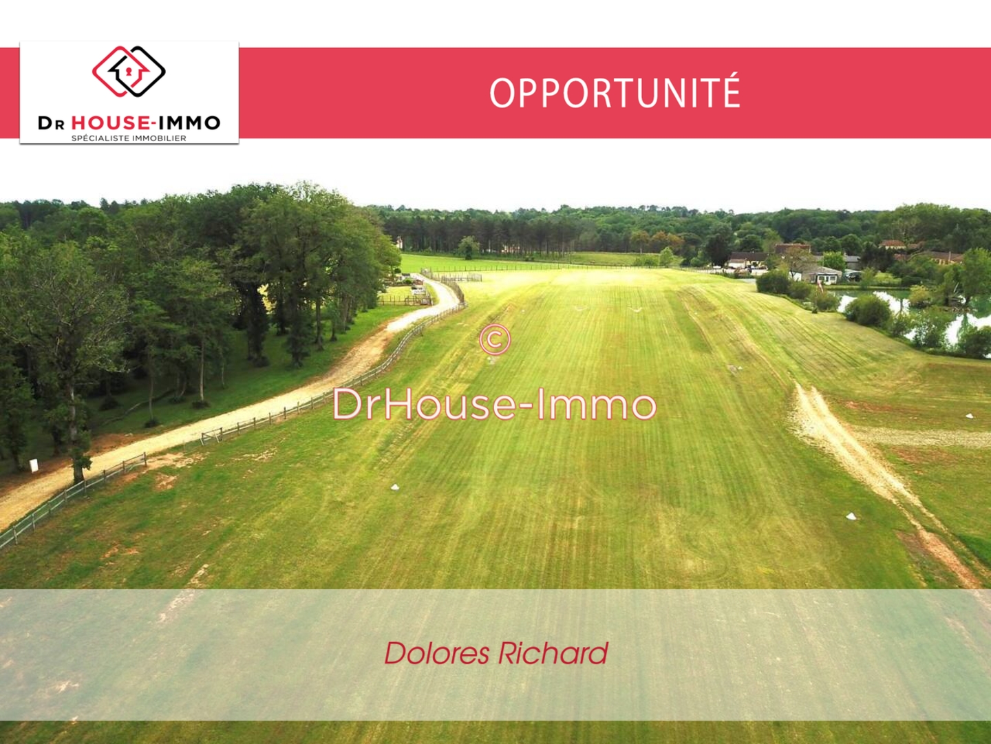 Photo 1 : Vente Terrain  Pressignac-Vicq 2786 m²
