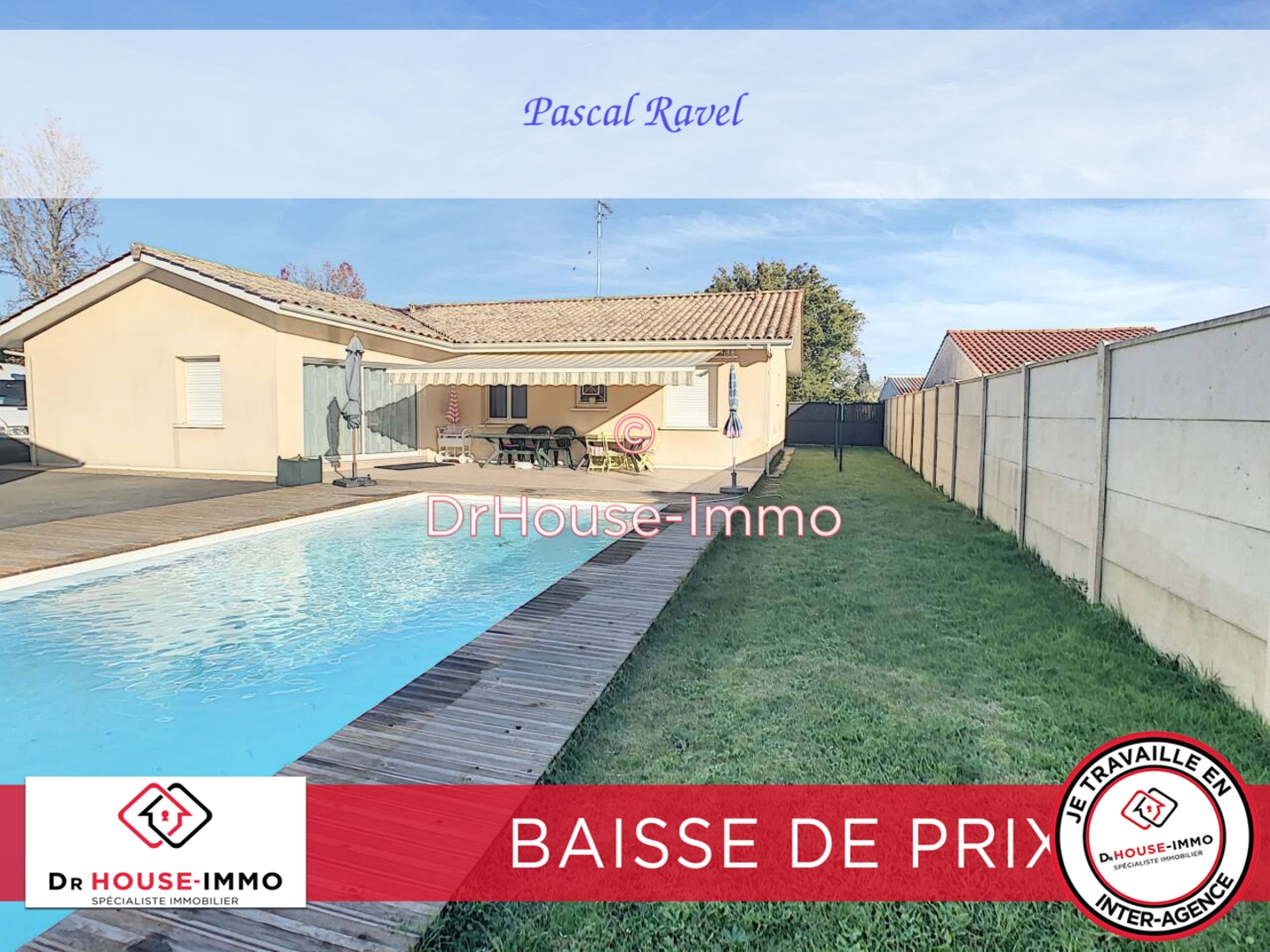 Photo 1 : Vente Maison 7 pièces Martignas-sur-Jalle 165 m²