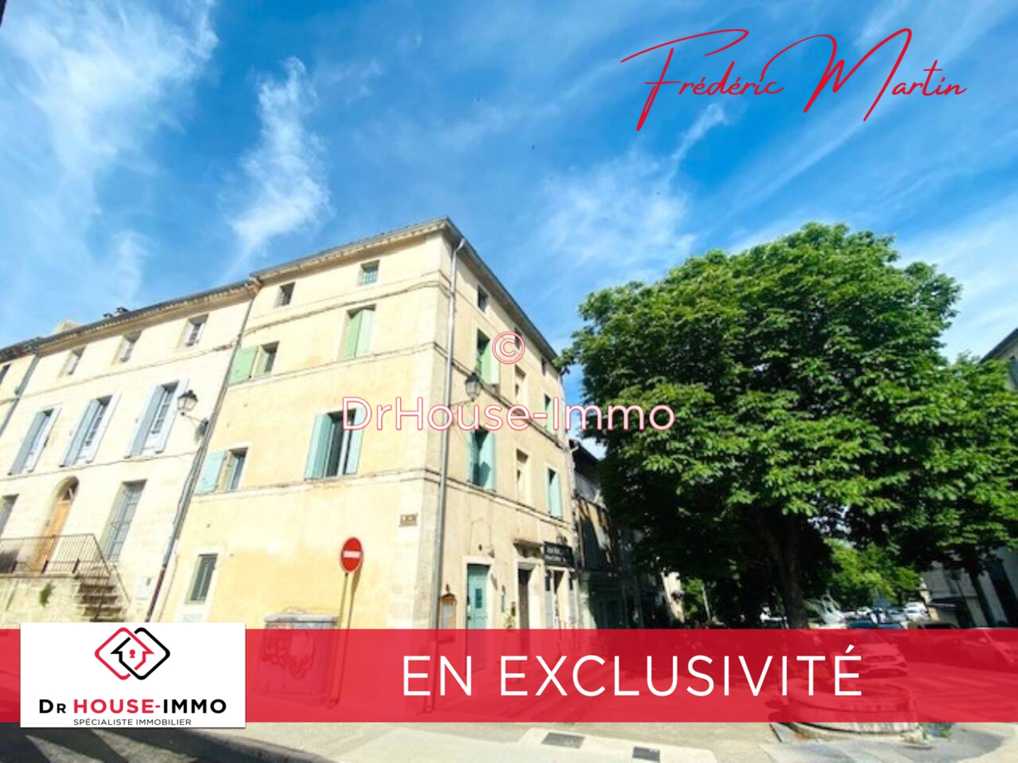 Photo 1 : Vente Immeuble 4 pièces Uzès 75 m²