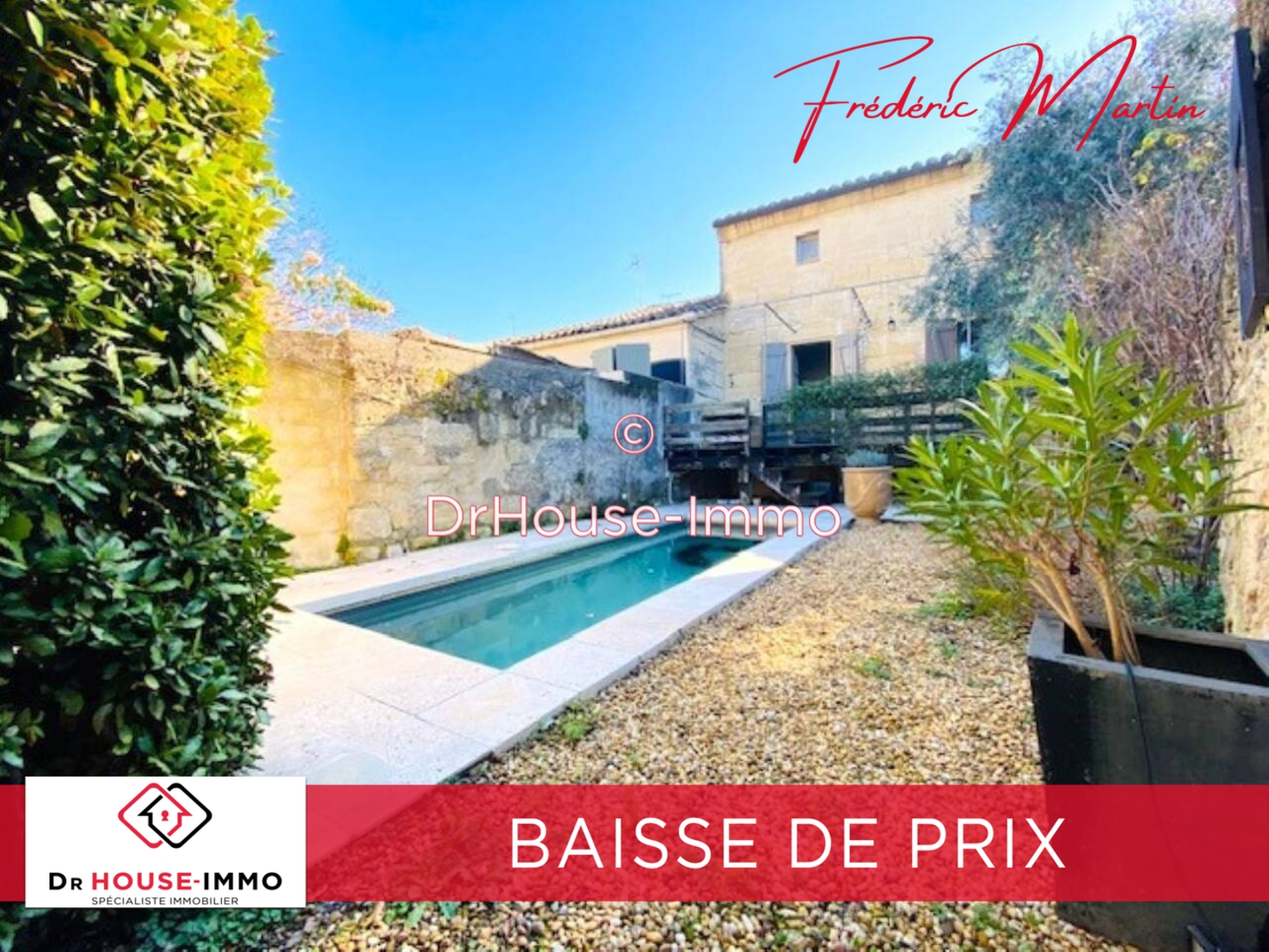 Photo 1 : Vente Maison 8 pièces Uzès 170 m²
