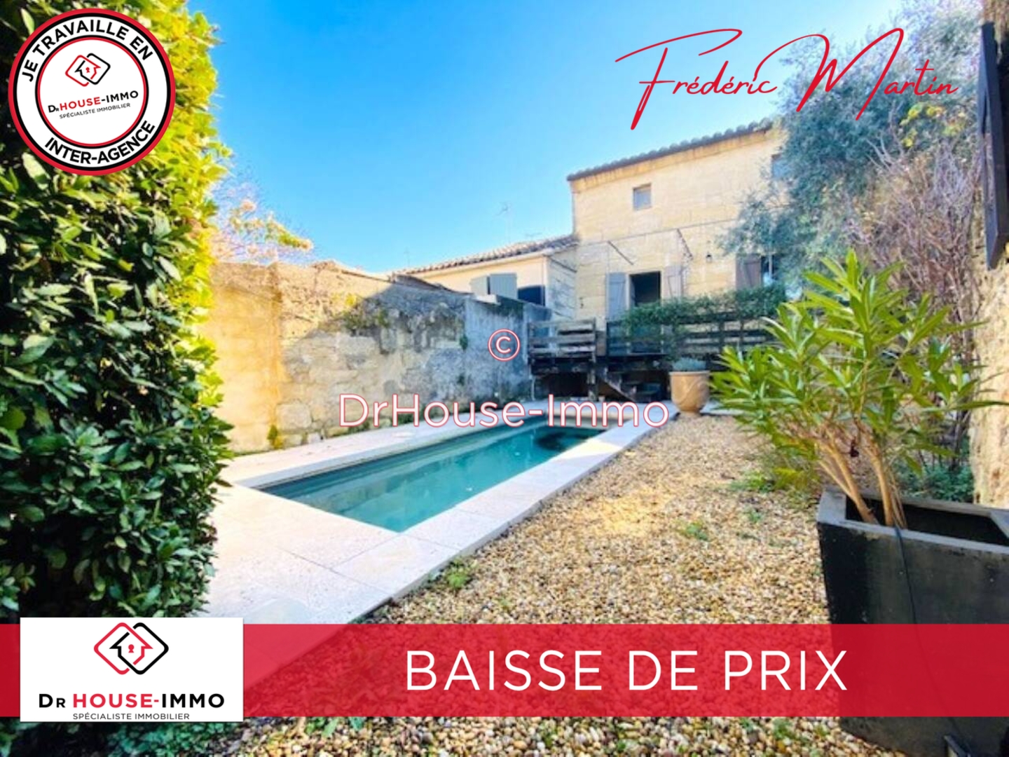 Photo 1 : Vente Maison 8 pièces Uzès 170 m²