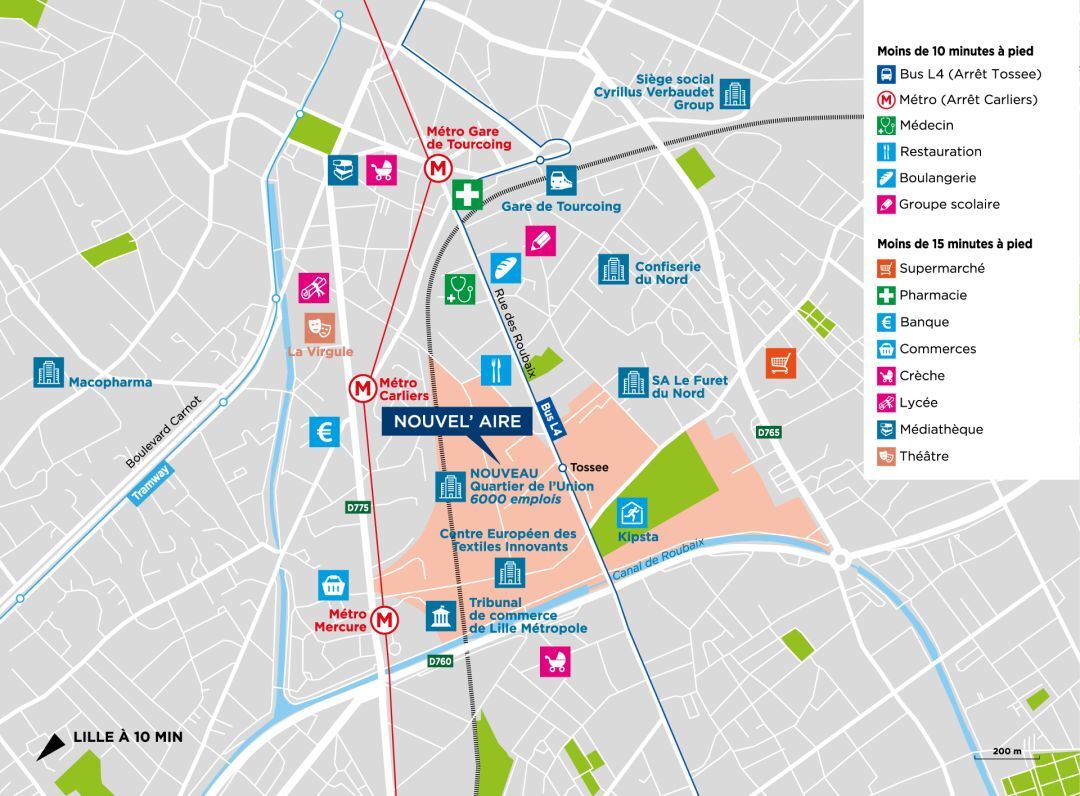 Programme neuf : NOUV - Tourcoing(59200)