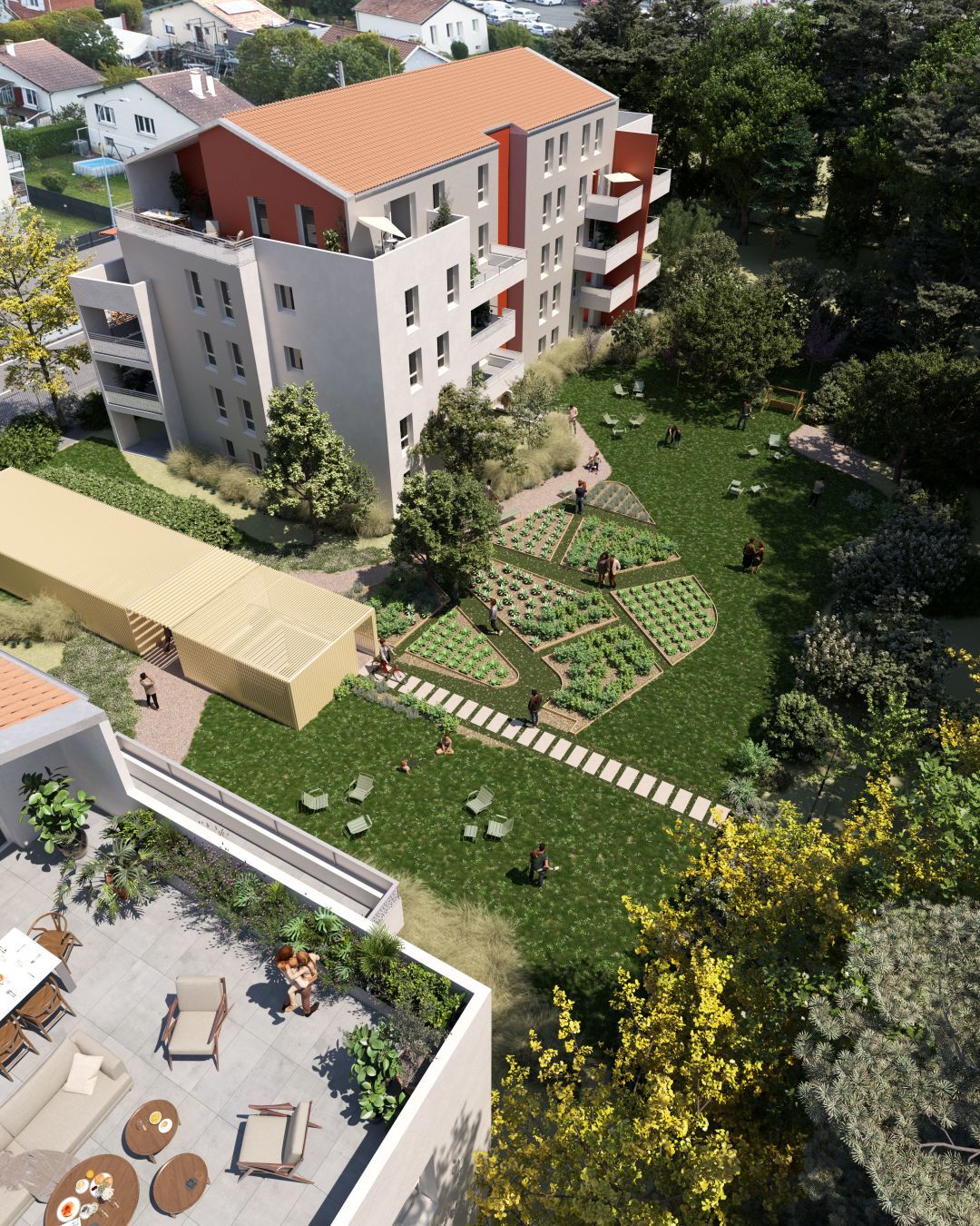 Programme neuf : Terre de sienne (69220)