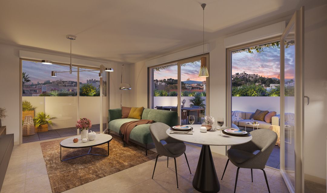 Programme neuf : Ilot claverie (06800)