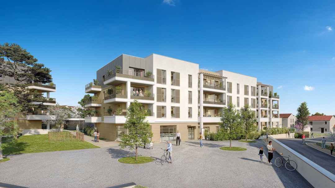 Programme neuf : Domaine des longs champs - appartements (78550)