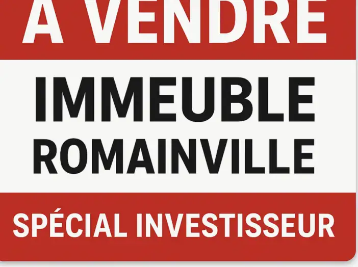 Immeuble 5 pièces de 104 m² - Romainville (93230)