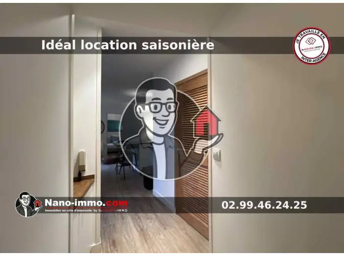 Appartement 2 pièces de 37 m² - Saint-Malo (35400)