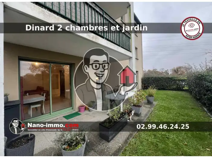 Appartement 3 pièces de 60 m² - Dinard (35800)