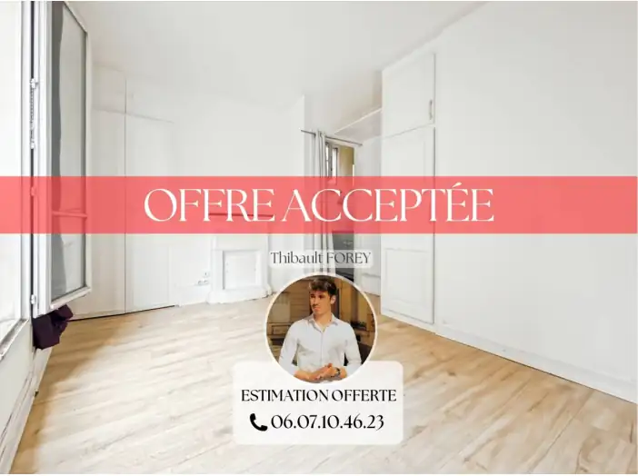 Appartement 1 pièce de 17 m² - Paris (75011)