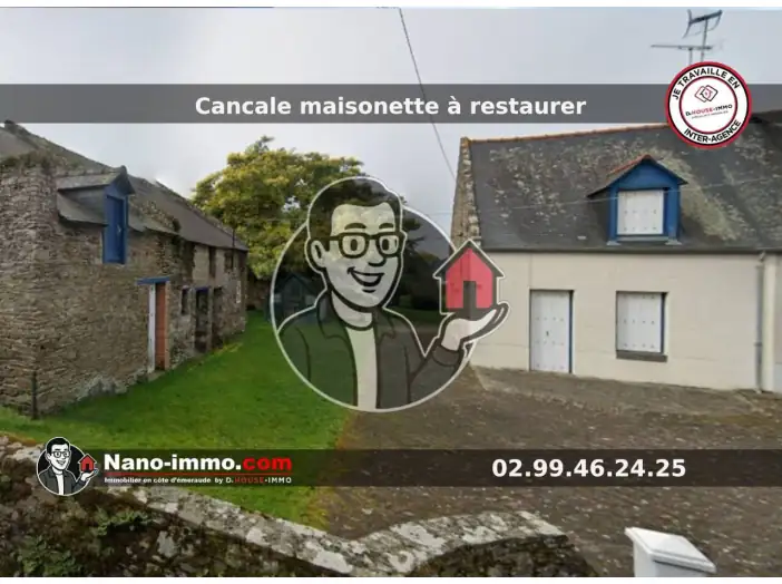 Maison 3 pièces de 54 m² - Cancale (35260)