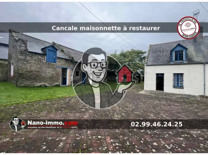 Maison 3 pièces de 54 m² - Cancale (35260)