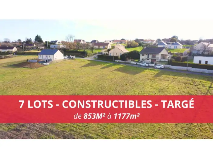 Terrain de 853 m² - Châtellerault (86100)