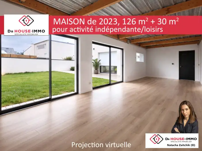 Maison 5 pièces de 126 m² - Ploufragan (22440)