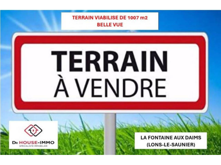 Terrain de 1007m²