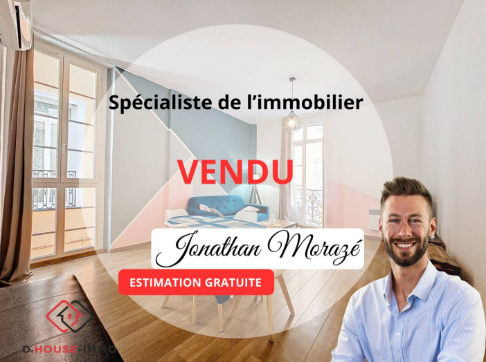 Appartement de 49m² - 2 pièces