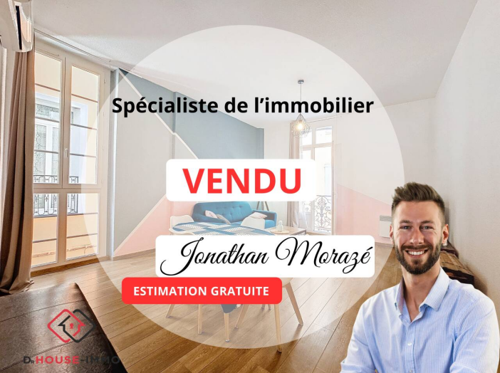 Appartement de 49m² - 2 pièces