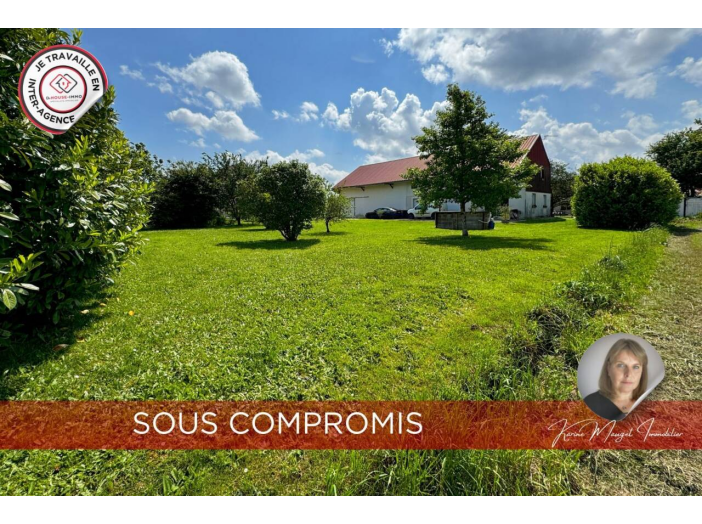 Terrain de 612m²