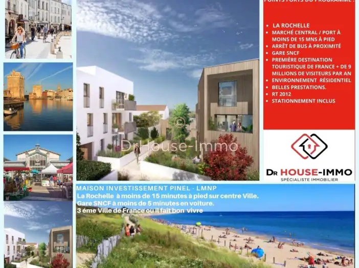 Appartement 4 pièces de 86 m² - La Rochelle (17000)