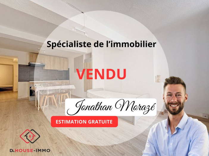 Appartement de 44m² - 2 pièces