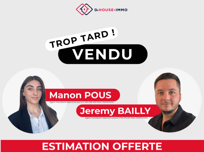 Maison de 108m² - 4 pièces