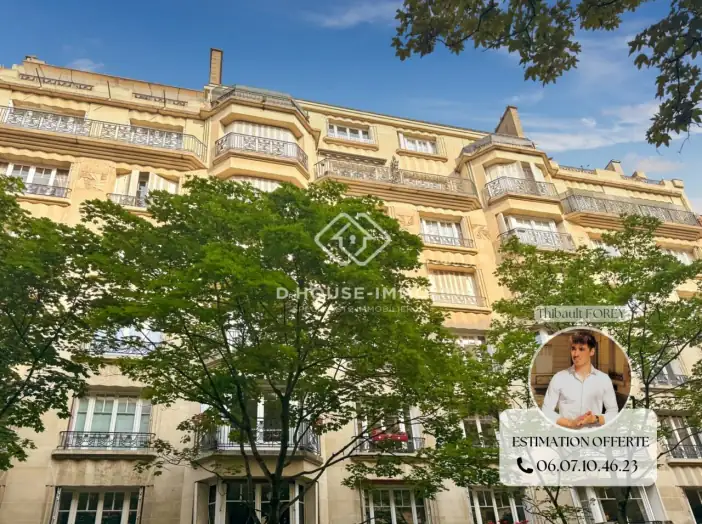 Appartement 1 pièce de 9 m² - Paris (75016)