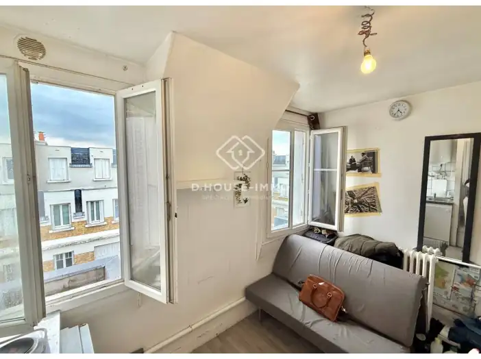 Appartement 1 pièce de 9 m² - Paris (75016)