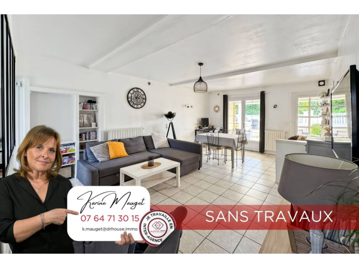 Maison de 133m² - 4 pièces