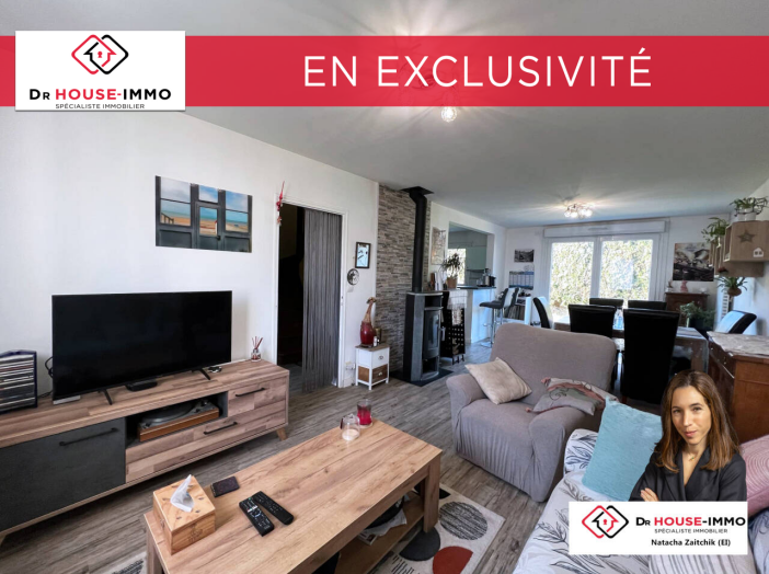 Maison de 100m² - 6 pièces