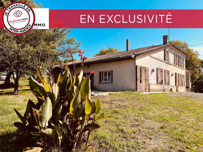 Maison 11 pièces de 245 m² - Guîtres (33230)