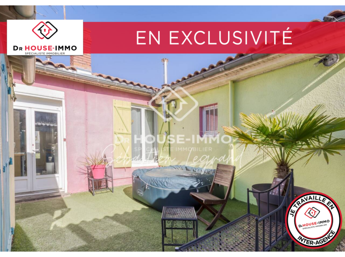 Maison de 94m² - 4 pièces