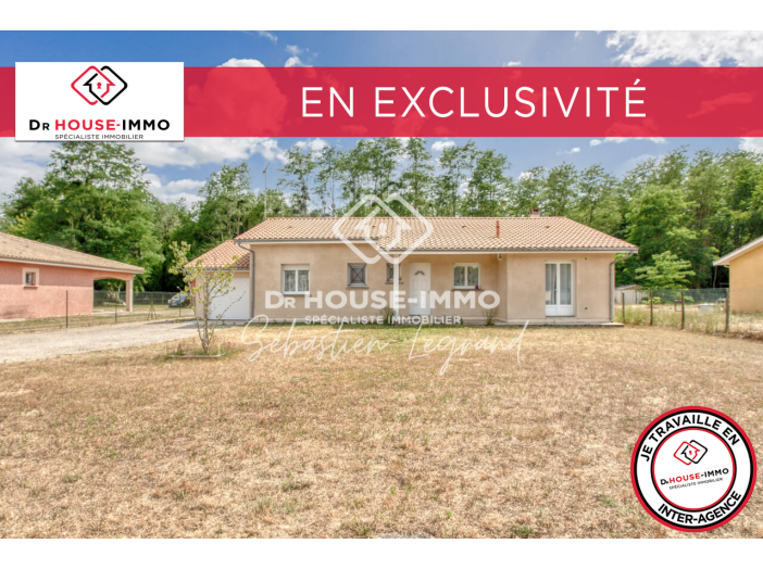 Maison de 105m² - 4 pièces