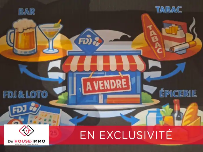 Commerce 4 pièces de 120 m² - La Guierche (72380)