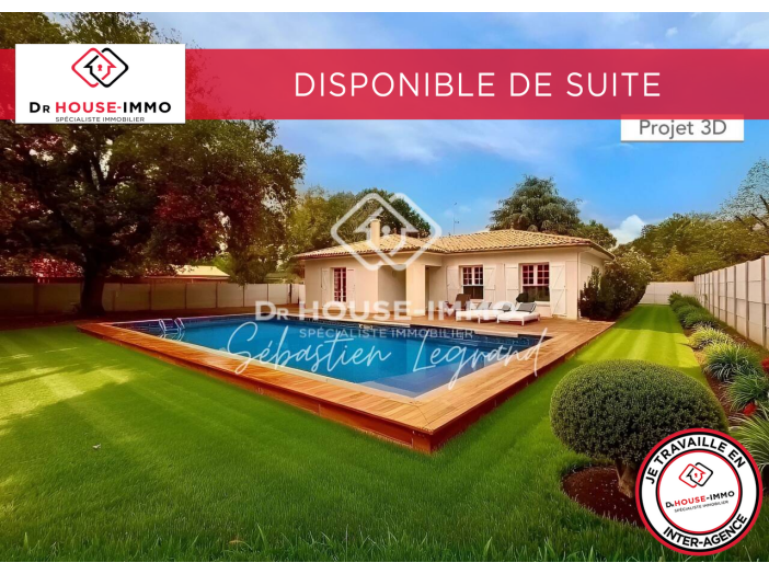Maison 5 pièces de 108 m² - Blanquefort (33290)