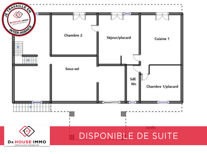 Maison de 158m² - 7 pièces