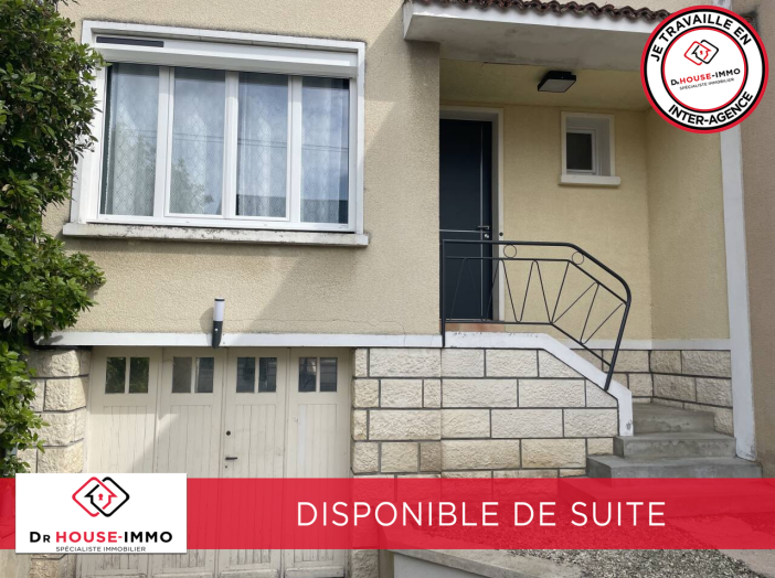 Maison de 74m² - 4 pièces