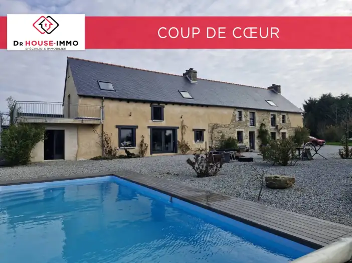 Maison 6 pièces de 198 m² - Ménéac (56490)