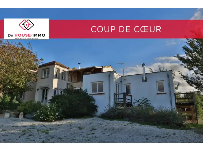 Maison 10 pièces de 268 m² - Fenouillet-du-Razès (11240)